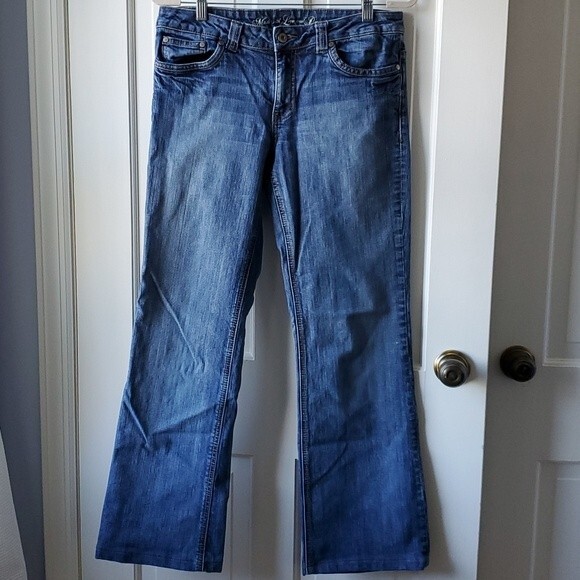 S. OLIVER BOOTCUT JEANS SIZE 10 MEDIUM WASH - Picture 1 of 6